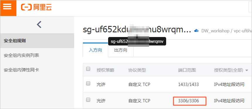 安全组